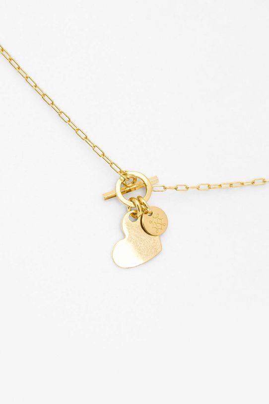 ANIA KRUK naszyjnik ze srebra pokrytego złotem ROMANTICA SSINS1750Z złoty ZA00