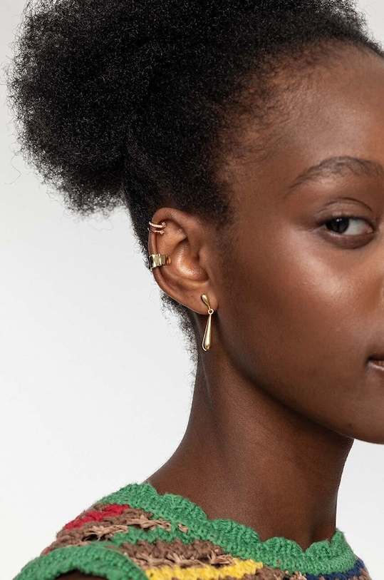 Accesorii ANIA KRUK cercel din argint placat cu aur ROCK IT SRUKC1462Z aur