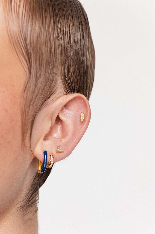 Dodatki Piercing uhan ANIA KRUK ROCK IT SRUKC1772Z zlata