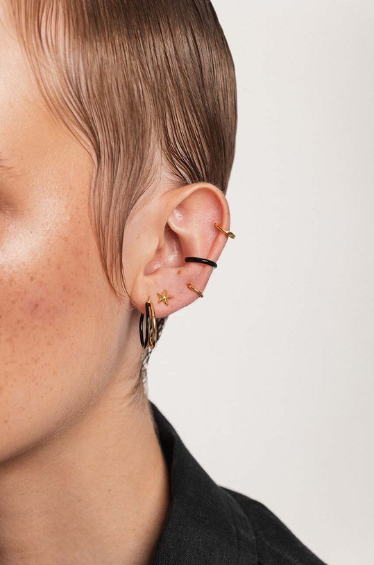 ANIA KRUK piercing fülbevaló ROCK IT arany SRUKC1901Z