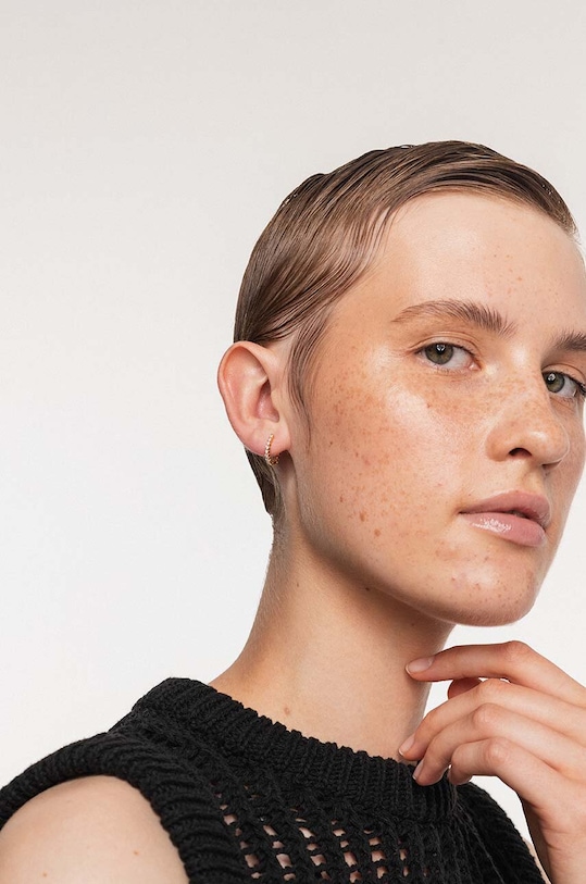 Kiegészítők ANIA KRUK aranyozott ezüst fülbevaló GLAMOUR SRUKC2002Z arany