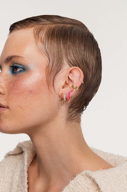 ANIA KRUK aranyozott ezüst fülbevaló GLAMOUR arany SRUKC2002Z