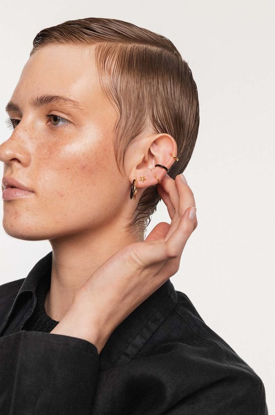 ANIA KRUK aranyozott ezüst fülbevaló SUGAR arany SRUKE1591Z