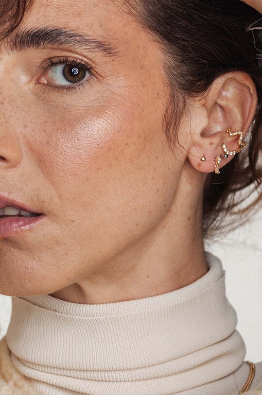 Kiegészítők ANIA KRUK piercing fülbevaló ROCK IT SRUKS0830 ezüst