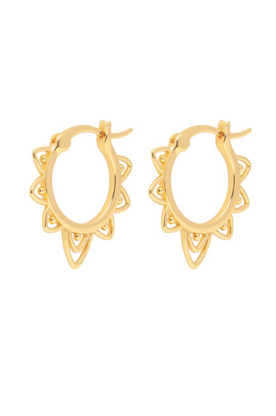 ANIA KRUK aranyozott ezüst fülbevaló ROCK IT aranyozott arany SRUKS1100Z