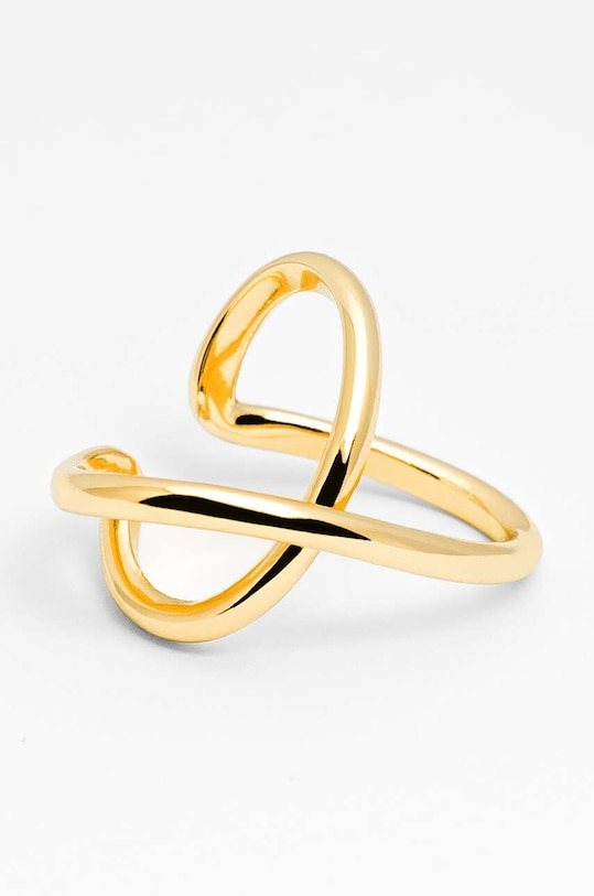 Strieborná pozlátená náušnica ANIA KRUK ROCK IT SRUKS1420Z zlatá ZA00