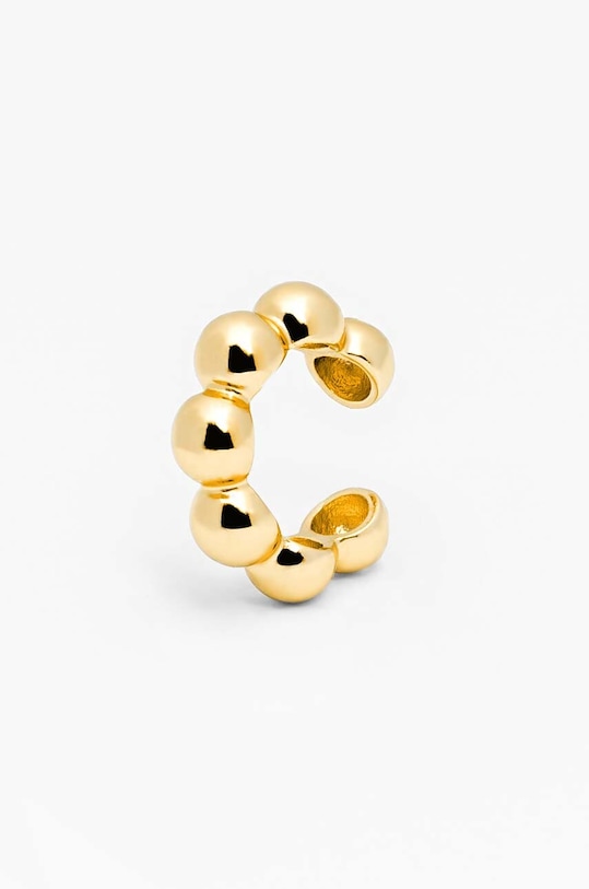 Uhan za zgornji del ušesa iz srebra prevlečenega z zlatom ANIA KRUK ROCK IT SRUKS1490Z zlata ZA00