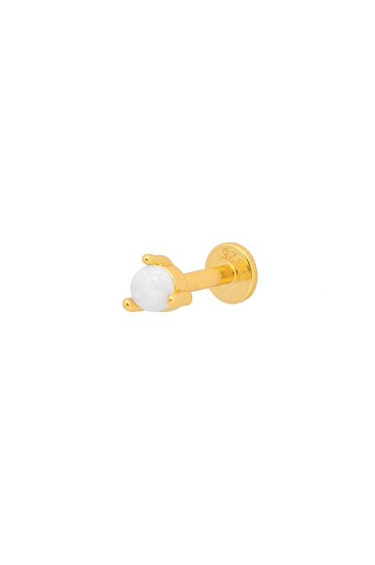 Серьга для пирсинга ANIA KRUK ROCK IT серебро золотой SRUKY1679Z