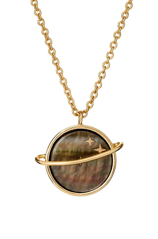 Pozlacený náhrdelník ANIA KRUK SKY stříbro zlatá SMRNS0150Z