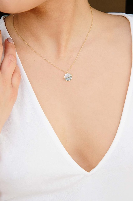 Pozlacený náhrdelník ANIA KRUK SKY SMRNS0150Z zlatá ZA00