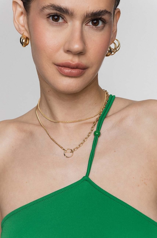 Doplňky Pozlacený náhrdelník ANIA KRUK TRENDY SSINS1720Z zlatá