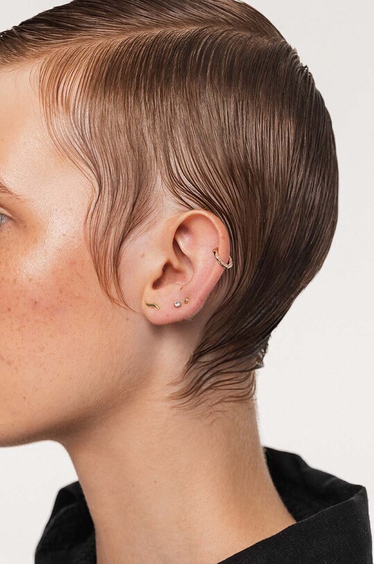 Akcesoria ANIA KRUK kolczyk ze złota ROCK IT ZALKC1142 złoty