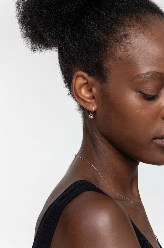 Zlaté náušnice ANIA KRUK ARIEL zlatá ZALKP1222