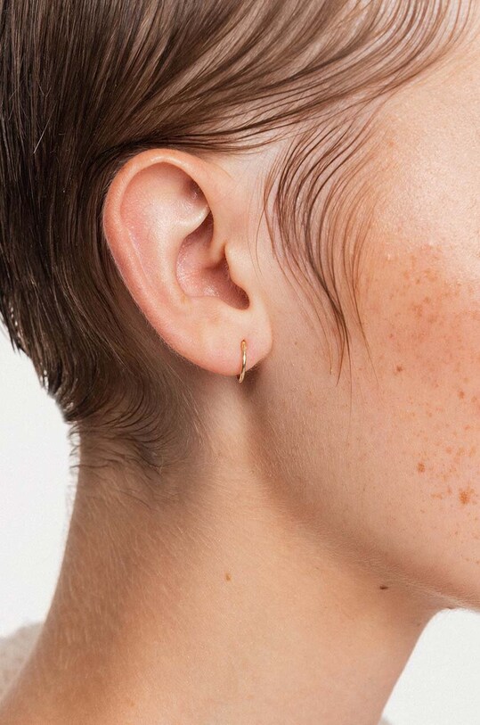 Doplňky Zlatá piercingová náušnice ANIA KRUK ROCK IT ZALKZ1120 zlatá