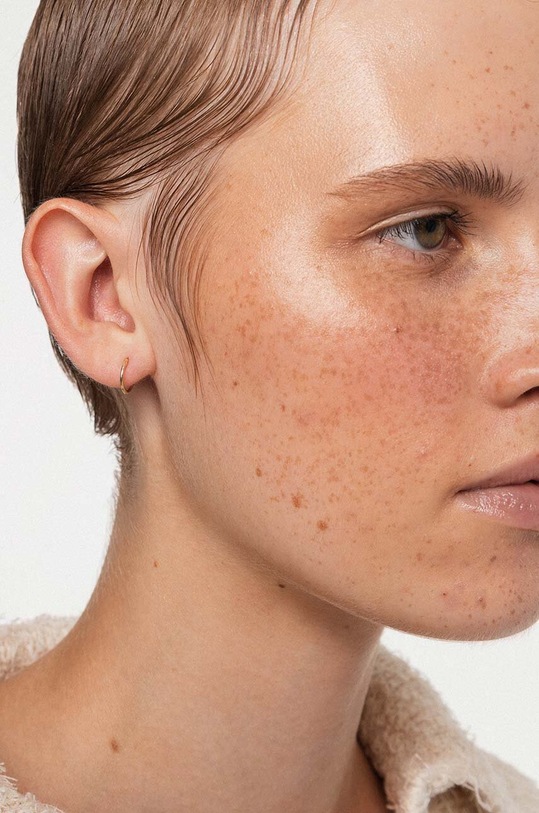 Zlatá piercingová náušnice ANIA KRUK ROCK IT zlatá ZALKZ1120