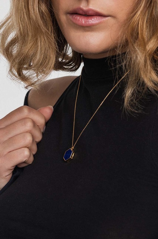 Pozlátený náhrdelník ANIA KRUK TRENDY zlatá STNNN1284Z