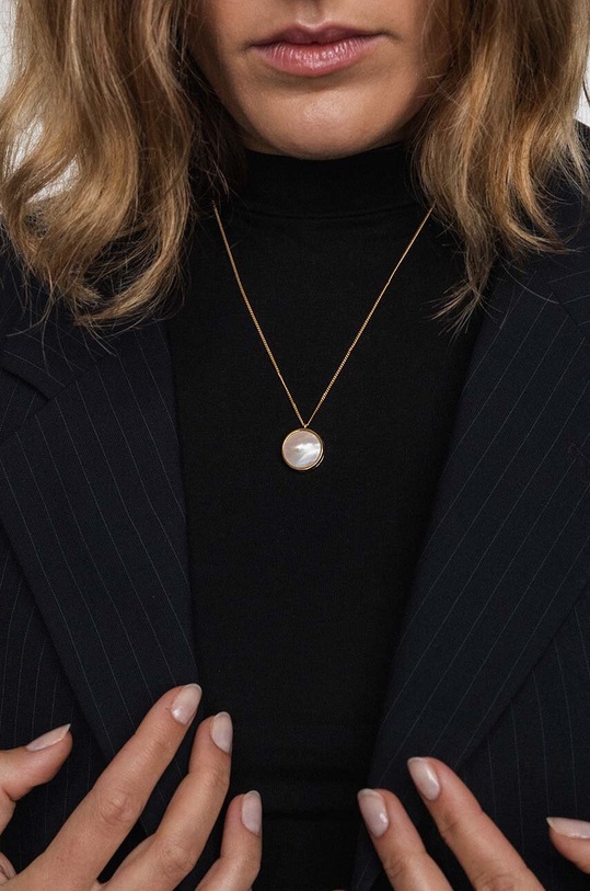 ANIA KRUK naszyjnik pozłacany ARIEL STNNP1292Z