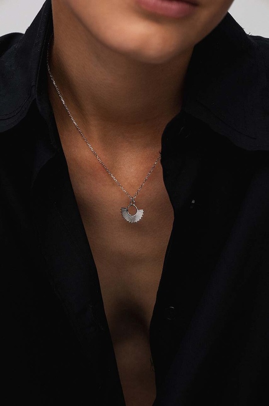 Accesorii ANIA KRUK colier de argint BLAIR SAKNS2210 argintiu