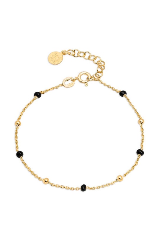 ANIA KRUK bransoletka ze srebra pokrytego złotem OVAL pozłacane złoty SLTAE2941Z