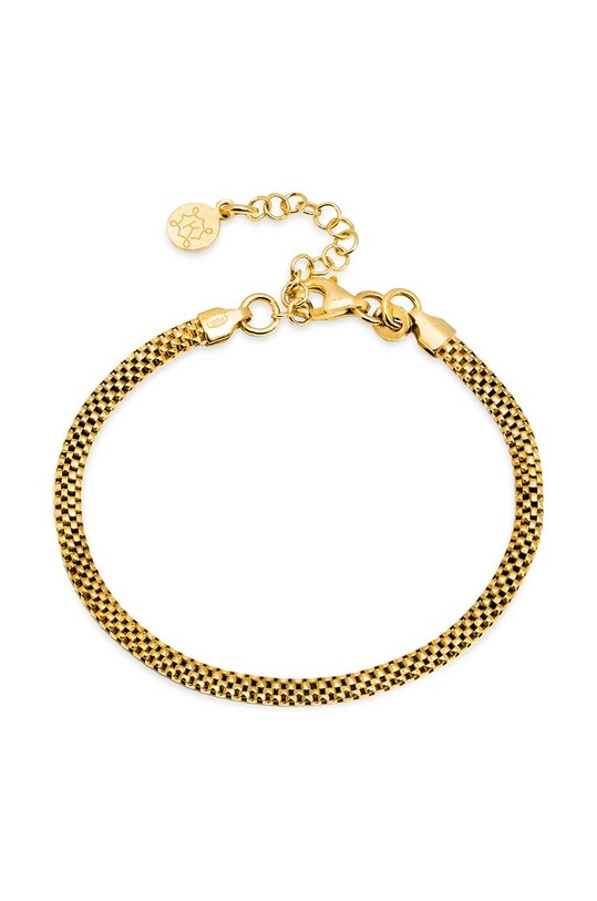 Серебряный браслет с позолотой ANIA KRUK OVAL позолота золотой SLTAS2920Z