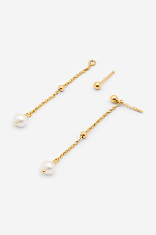 Stříbrné pozlacené náušnice ANIA KRUK ARIEL SLTKP2802Z zlatá ZA00