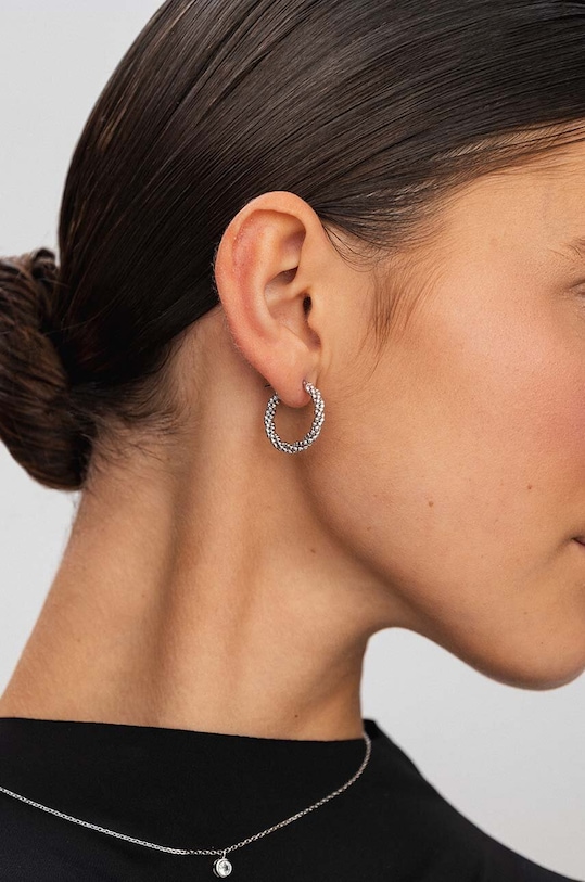 Akcesoria ANIA KRUK kolczyki srebrne VINTAGE SLTKS2560 srebrny