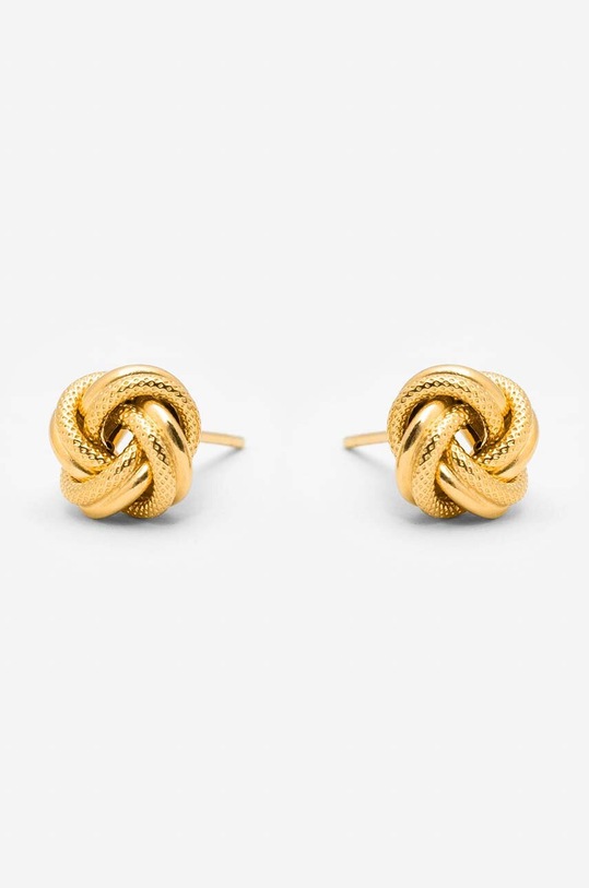 ANIA KRUK kolczyki ze srebra pokrytego złotem VINTAGE SLTKS2660Z złoty ZA00