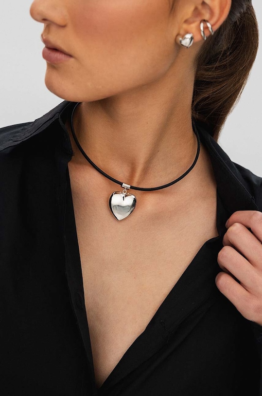 Srebrne naušnice ANIA KRUK ROMANTICA srebrna SLTKS2690