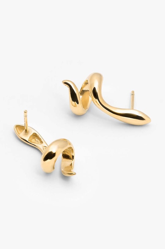 Stříbrné pozlacené náušnice ANIA KRUK VINTAGE SLTKS2740Z zlatá ZA00