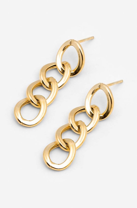 Серебряные серьги с позолотой ANIA KRUK TRENDY SLTKS2770Z золотой ZA00