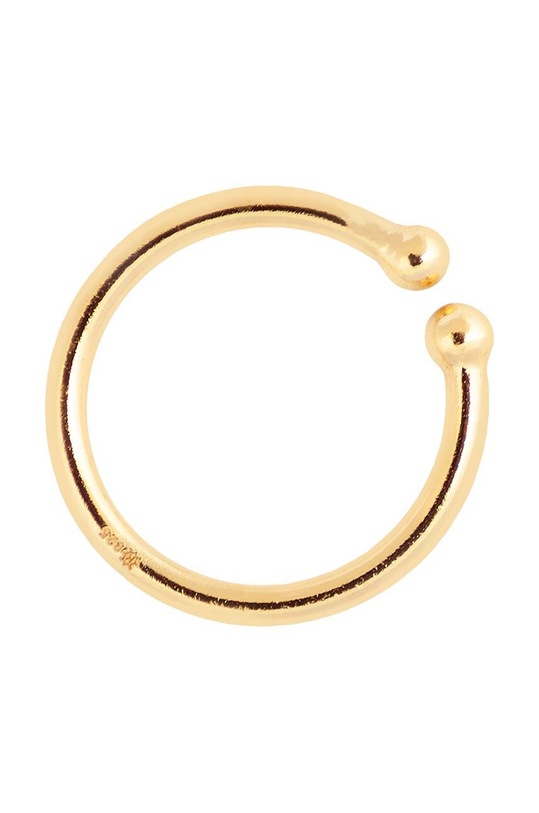 Pozlátený krúžok do nosa ANIA KRUK ROCK IT striebro zlatá STNKS0790Z