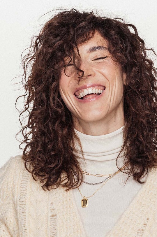 Pozlátený krúžok do nosa ANIA KRUK ROCK IT STNKS0790Z zlatá