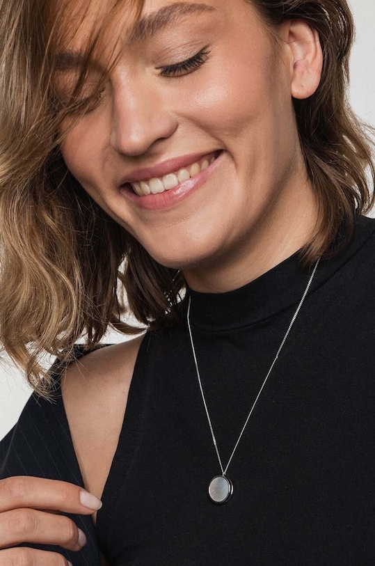 Аксесуари Срібне кольє ANIA KRUK ARIEL STNNP1292 срібний