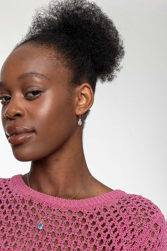 Akcesoria ANIA KRUK naszyjnik ze srebra pokrytego złotem DUO SGCNN2804Z złoty