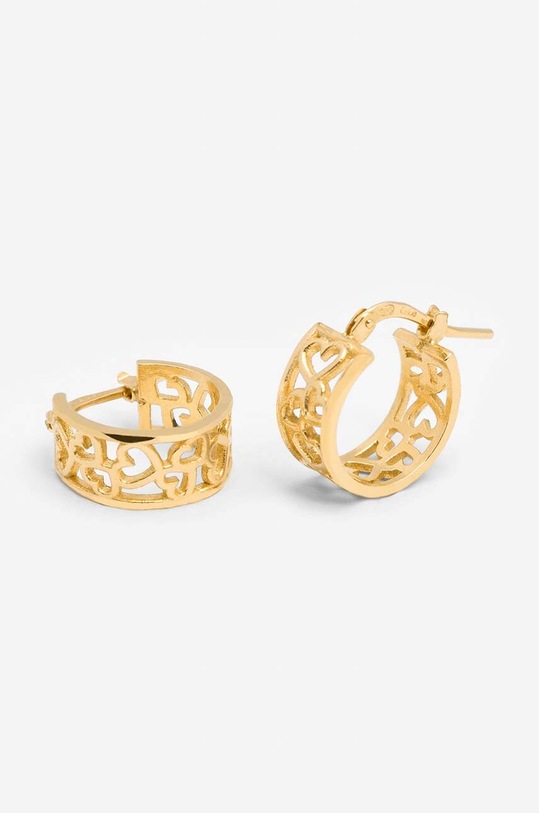 Pozlacené stříbrné náušnice ANIA KRUK ROMANTICA SLTKS2930Z zlatá ZA00