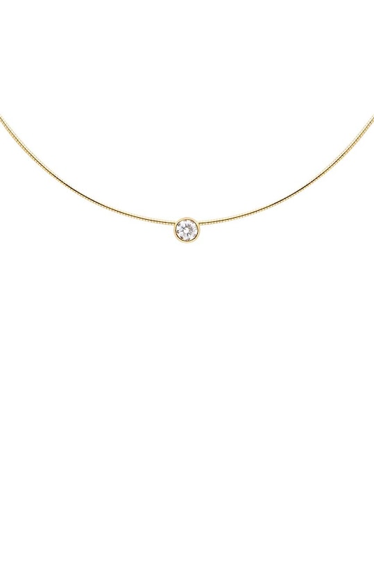 ANIA KRUK naszyjnik ze srebra pokrytego złotem GLAMOUR srebro złoty SLTNC2862Z