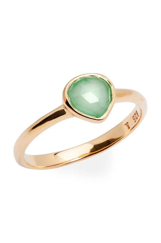 ANIA KRUK inel de argint placat cu aur DUO argint aur SOPPN0700Z