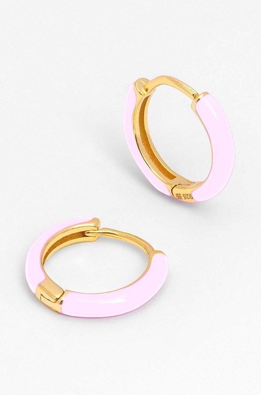 ANIA KRUK kolczyki ze srebra pokrytego złotem SUGAR SRUKE1588Z złoty ZA00