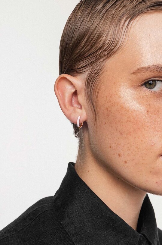 Akcesoria ANIA KRUK kolczyki ze srebra pokrytego złotem SUGAR SRUKE1588Z złoty