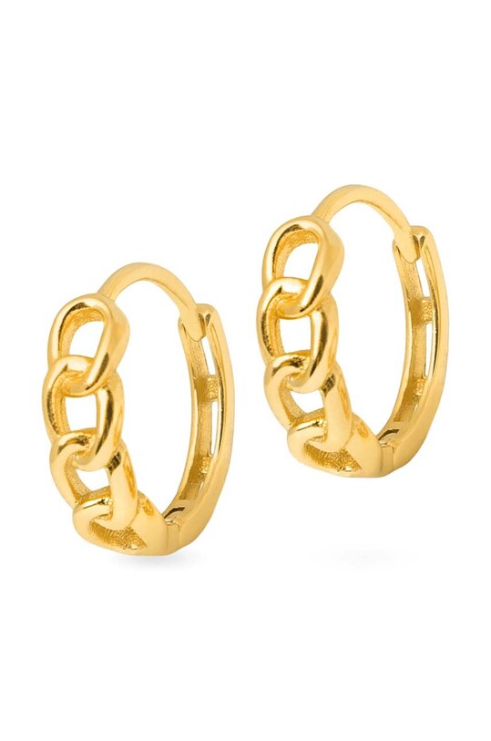 Позлатени сребърни обици ANIA KRUK TRENDY позлатен злато SRUKS2030Z