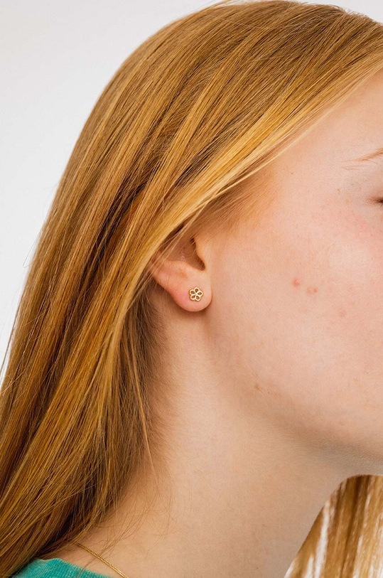 Αξεσουάρ Χρυσά σκουλαρίκια ANIA KRUK BELIEVE ZALKZ0990 χρυσαφί