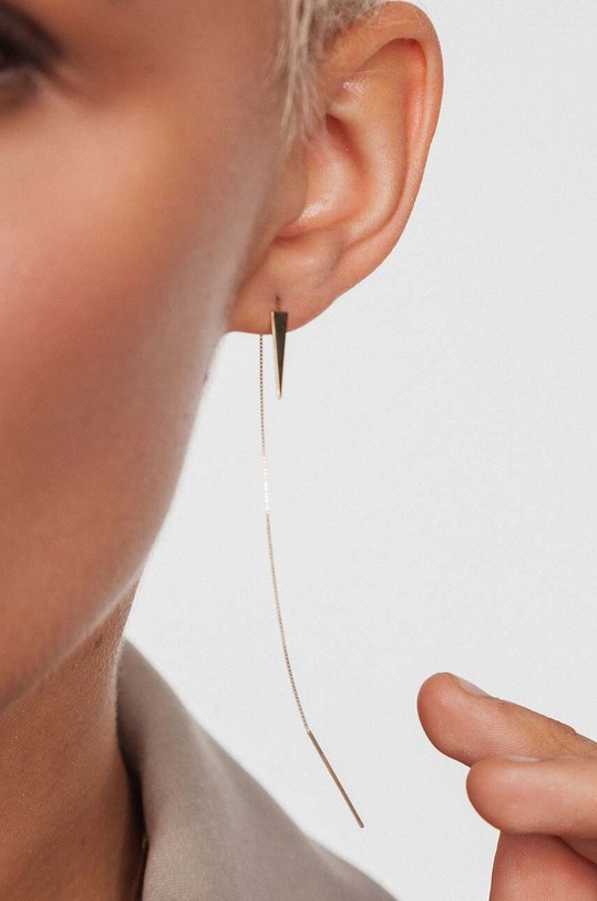 Аксесоари Златни обици ANIA KRUK SOFT ZEMKZ1500 злато