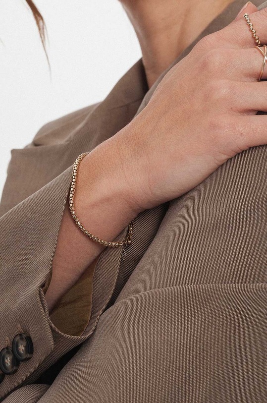 Золотий браслет ANIA KRUK ROYAL золотий ZAFAZ0240