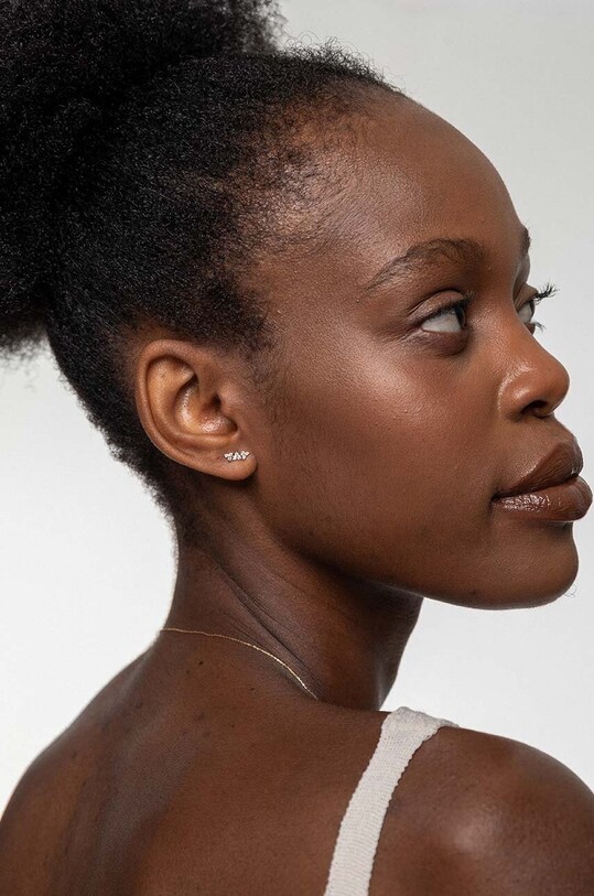 Doplnky Zlaté náušnice ANIA KRUK ROCK IT ZALKC0962 zlatá