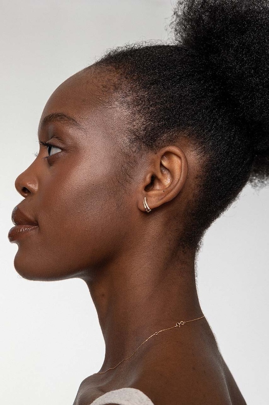 Akcesoria ANIA KRUK kolczyki złote ROCK IT ZALKC1172 złoty