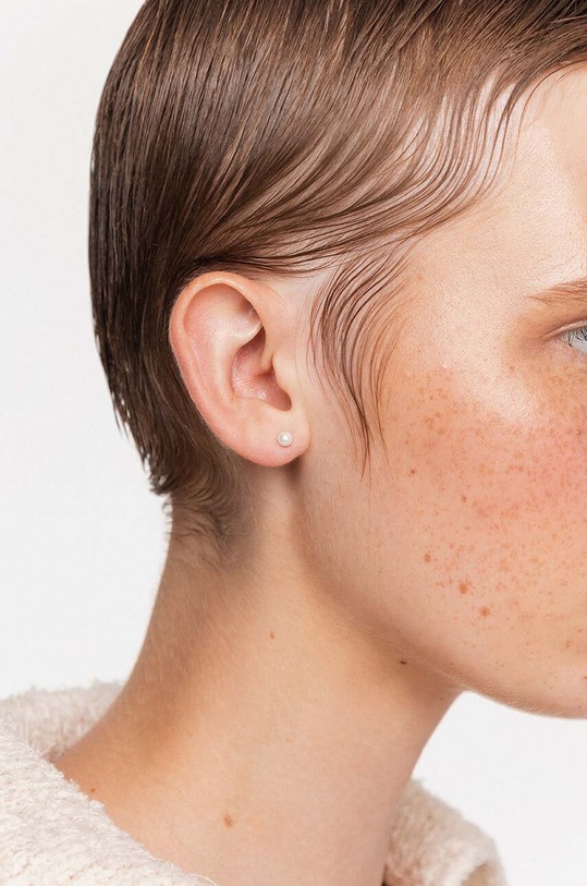 Doplňky Zlatá náušnice ANIA KRUK ARIEL ZALKP1182 zlatá