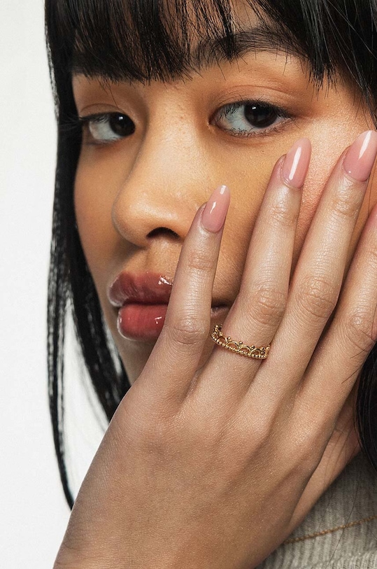 Аксесуари Срібний перстень з позолотою ANIA KRUK ROMANTICA SGCPS1750Z золотий