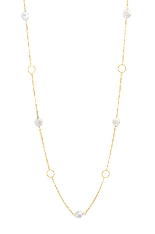 Серебряное колье с позолотой ANIA KRUK ARIEL серебро золотой SMVNP1582Z
