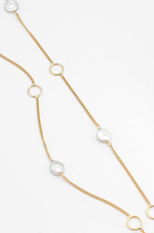 Strieborný pozlátený náhrdelník ANIA KRUK ARIEL SMVNP1582Z zlatá ZA00