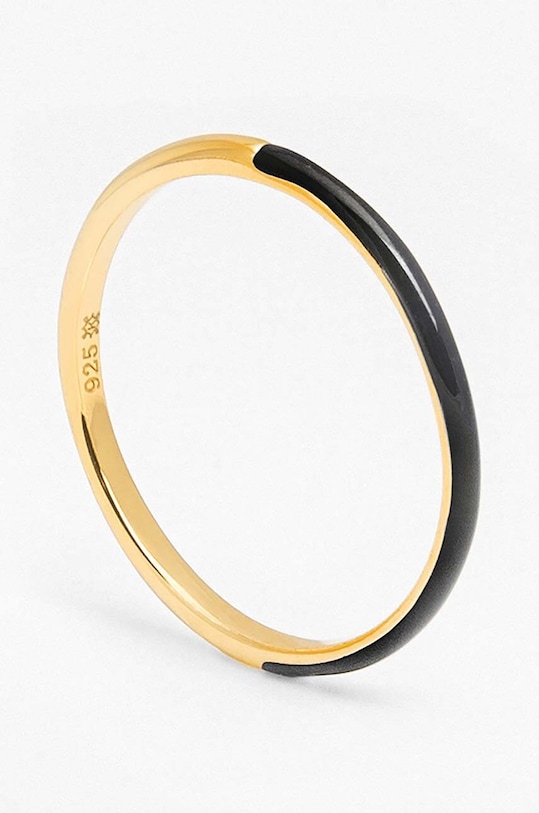 Strieborný pozlátený prsteň ANIA KRUK SUGAR SRUPE1601Z zlatá ZA00